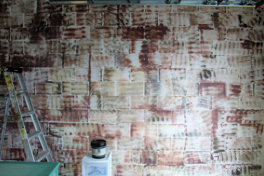 Cinder Block Wall Transformation – HOME DECOR, FURNITURE REDOS & DIY