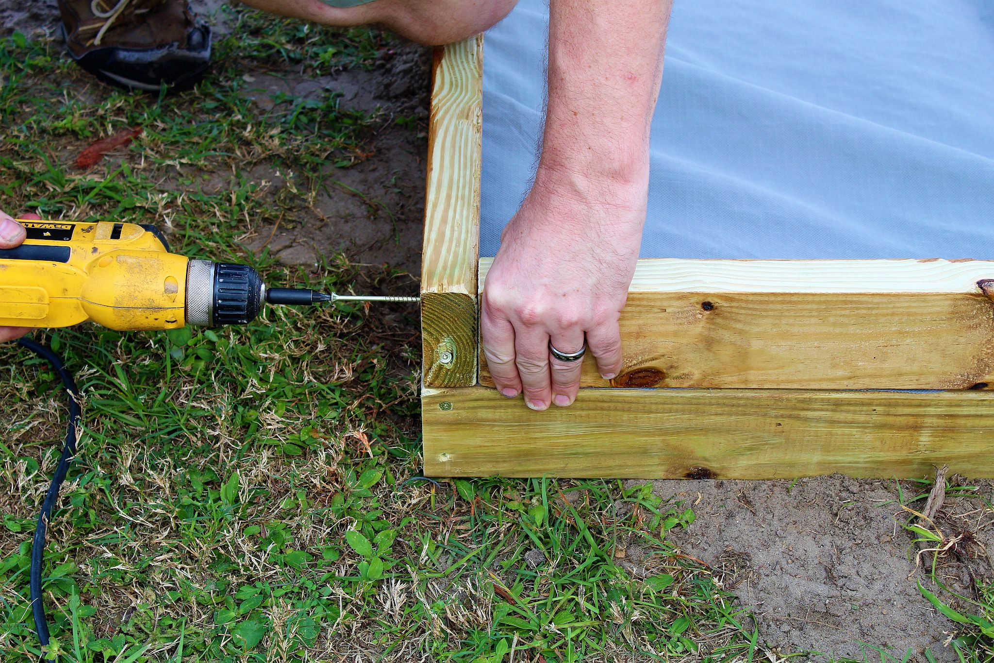 Extending Sand Box Easy Peasy DIY Sandbox – Nooks In Bloom