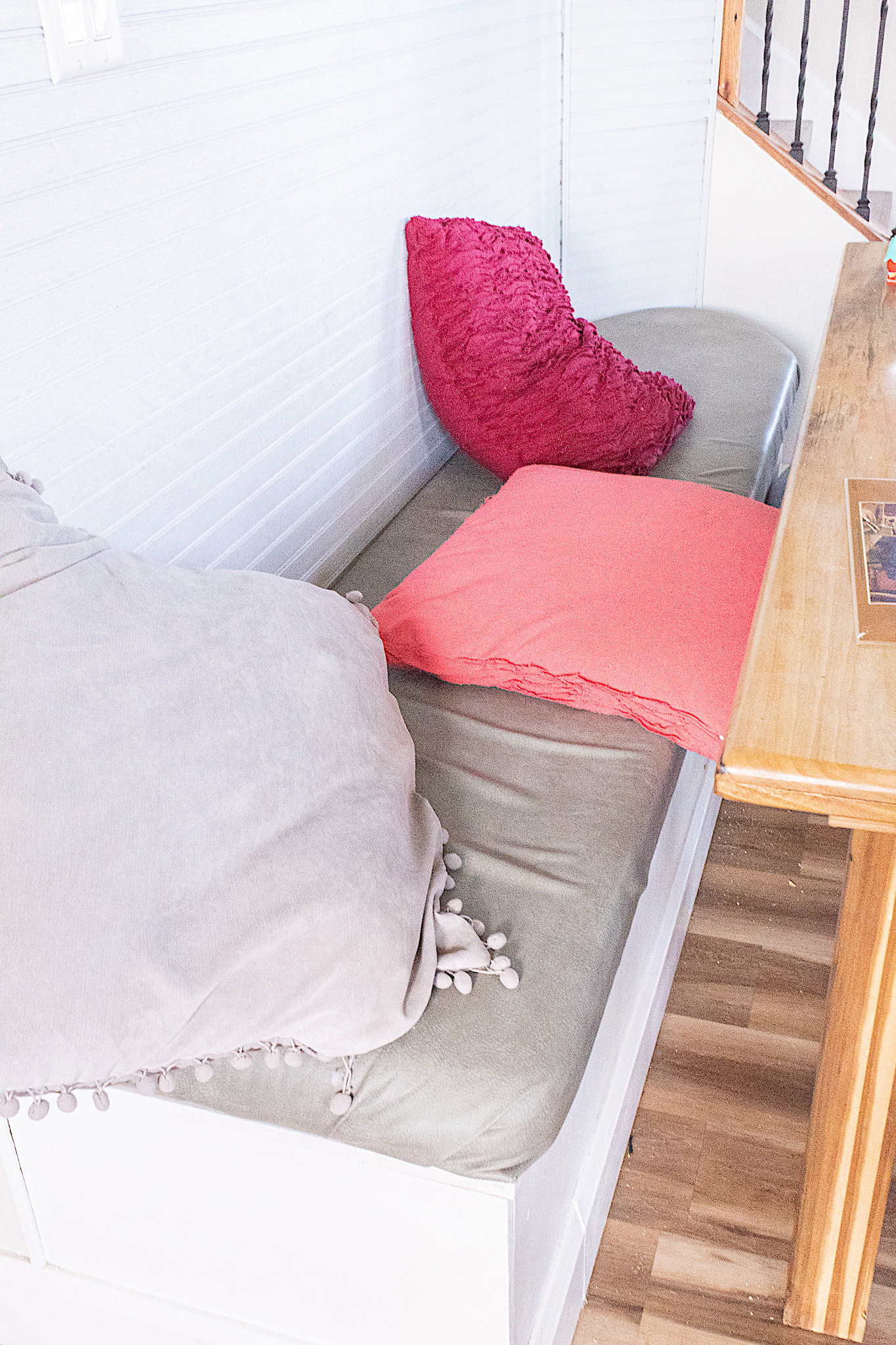 Banquette (or Headboard) DIY Back Cushion - Room for Tuesday