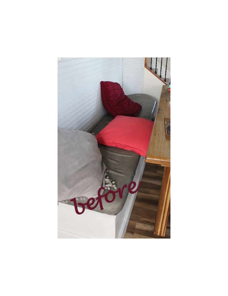 Banquette Back Cushion Nooks In Bloom