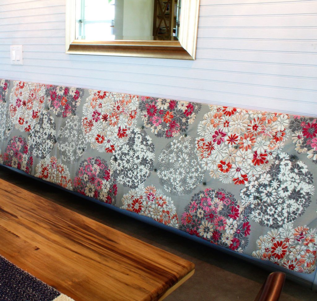 Banquette Back Cushion Nooks In Bloom