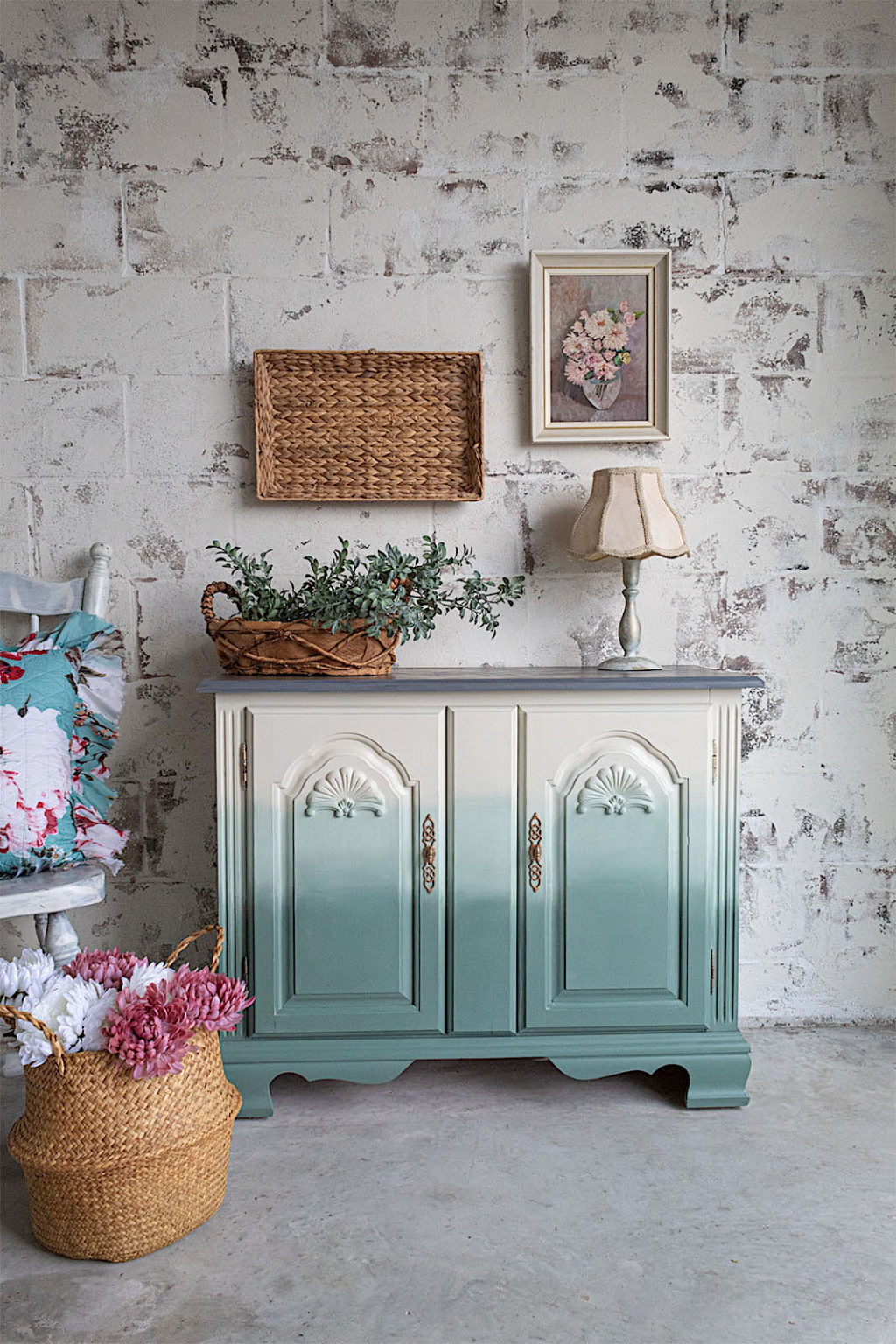 How To Chalk Paint Blend Nooks In Bloom